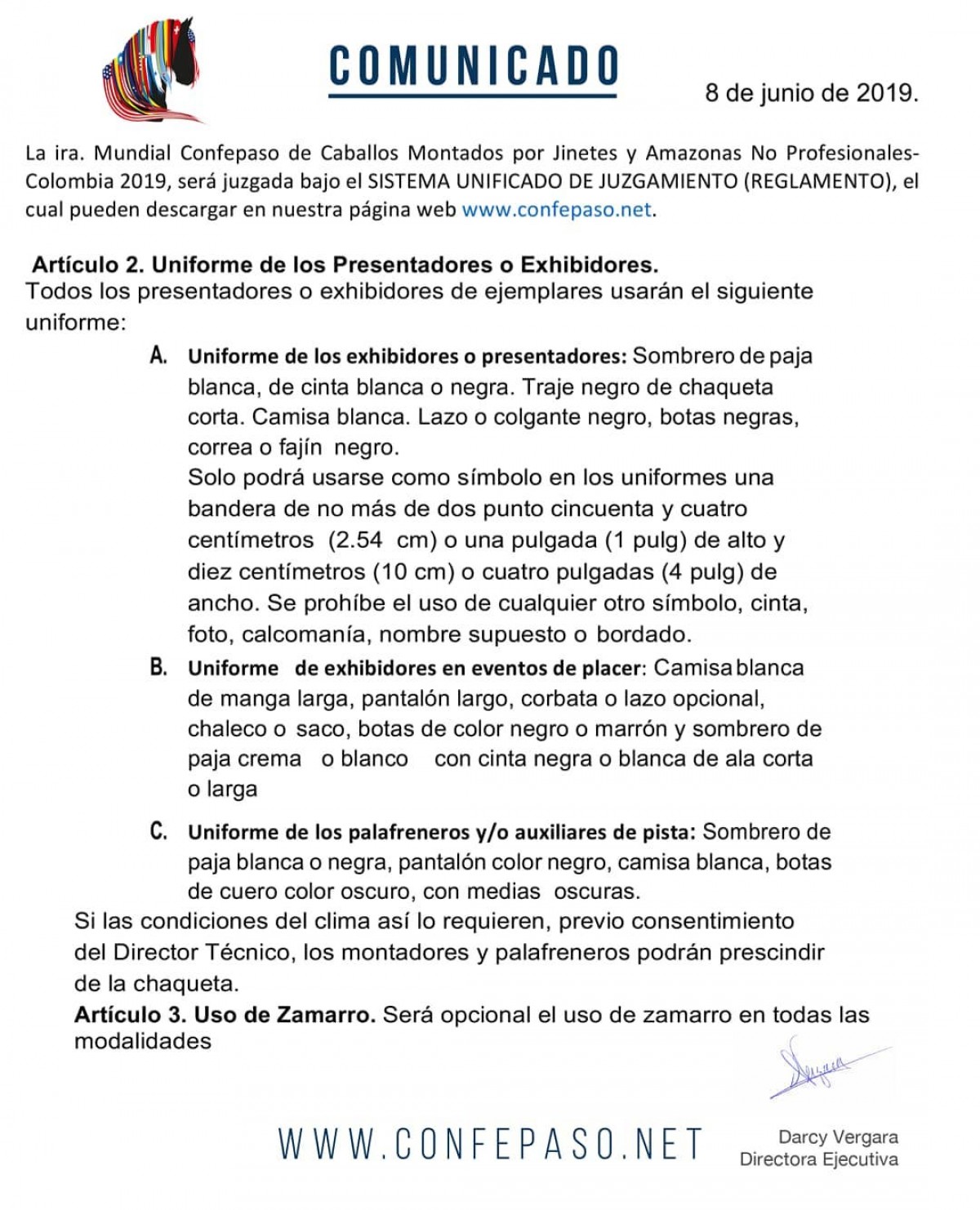 Aqu&iacute; Te Recordamos Como Debe Ser El Uniforme de los Exhibidores en La Mundial