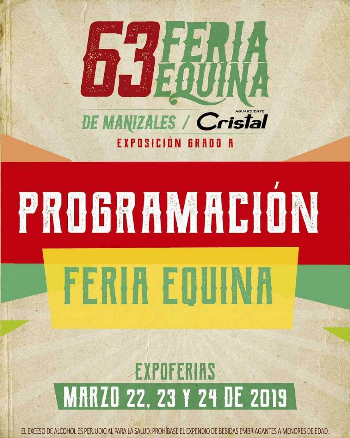 Programación Exposición Equina Grado A De Manizales 2019