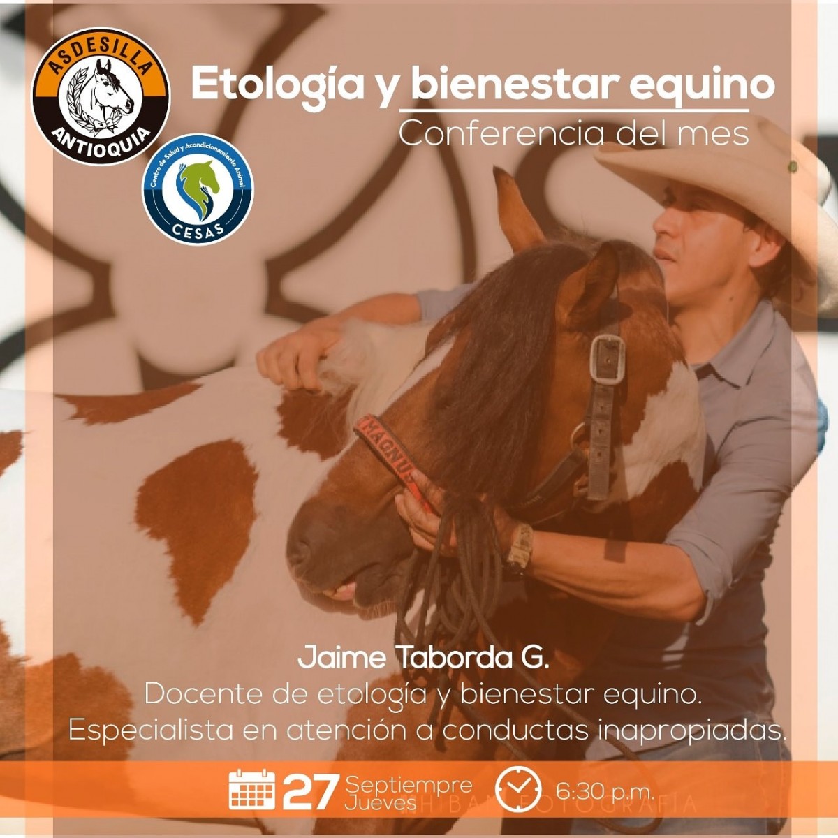 Conferencia Asdesilla 27 De Septiembre: Etología Y Bienestar Equino