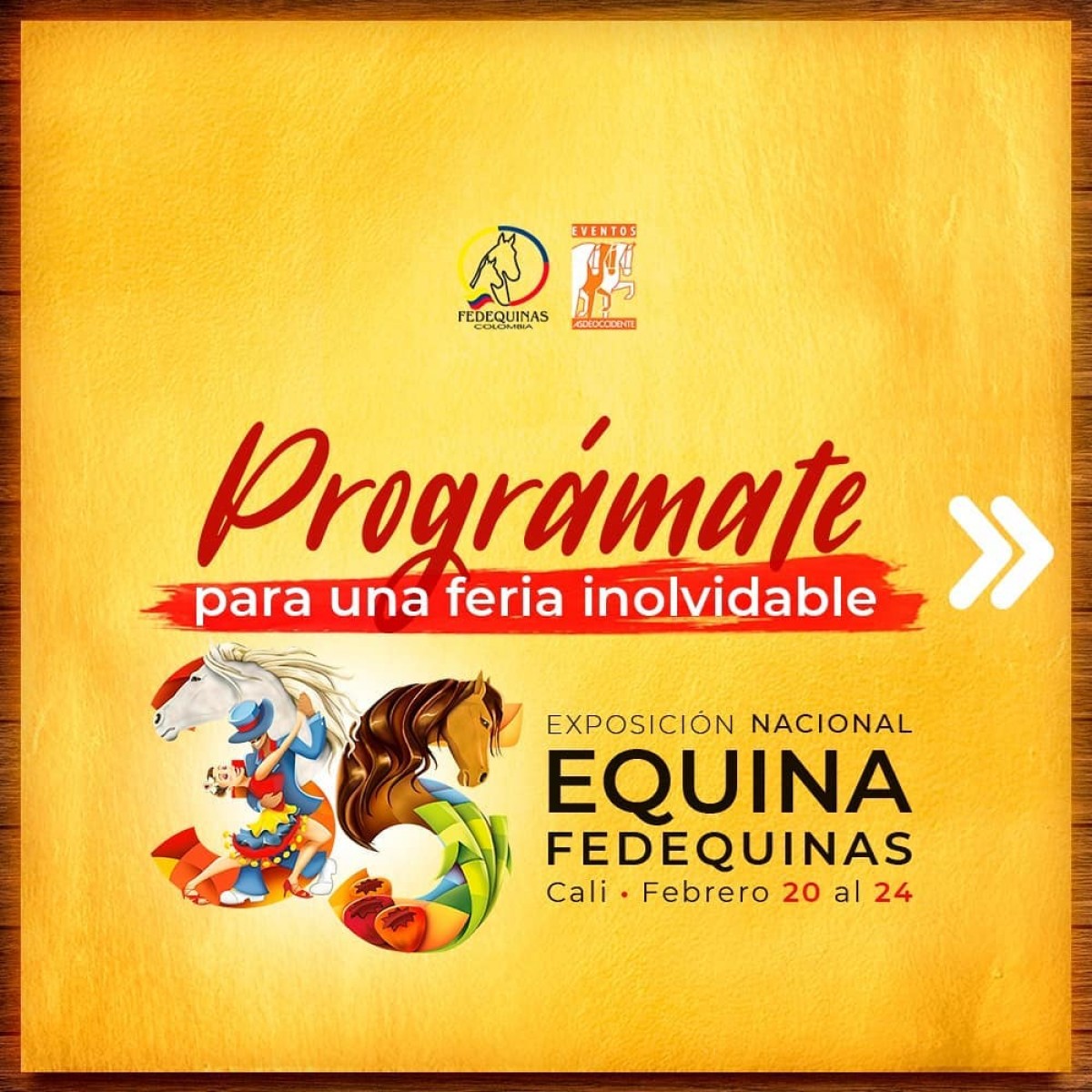Prográmate Con Una Feria Inolvidable, Nacional Equina !!