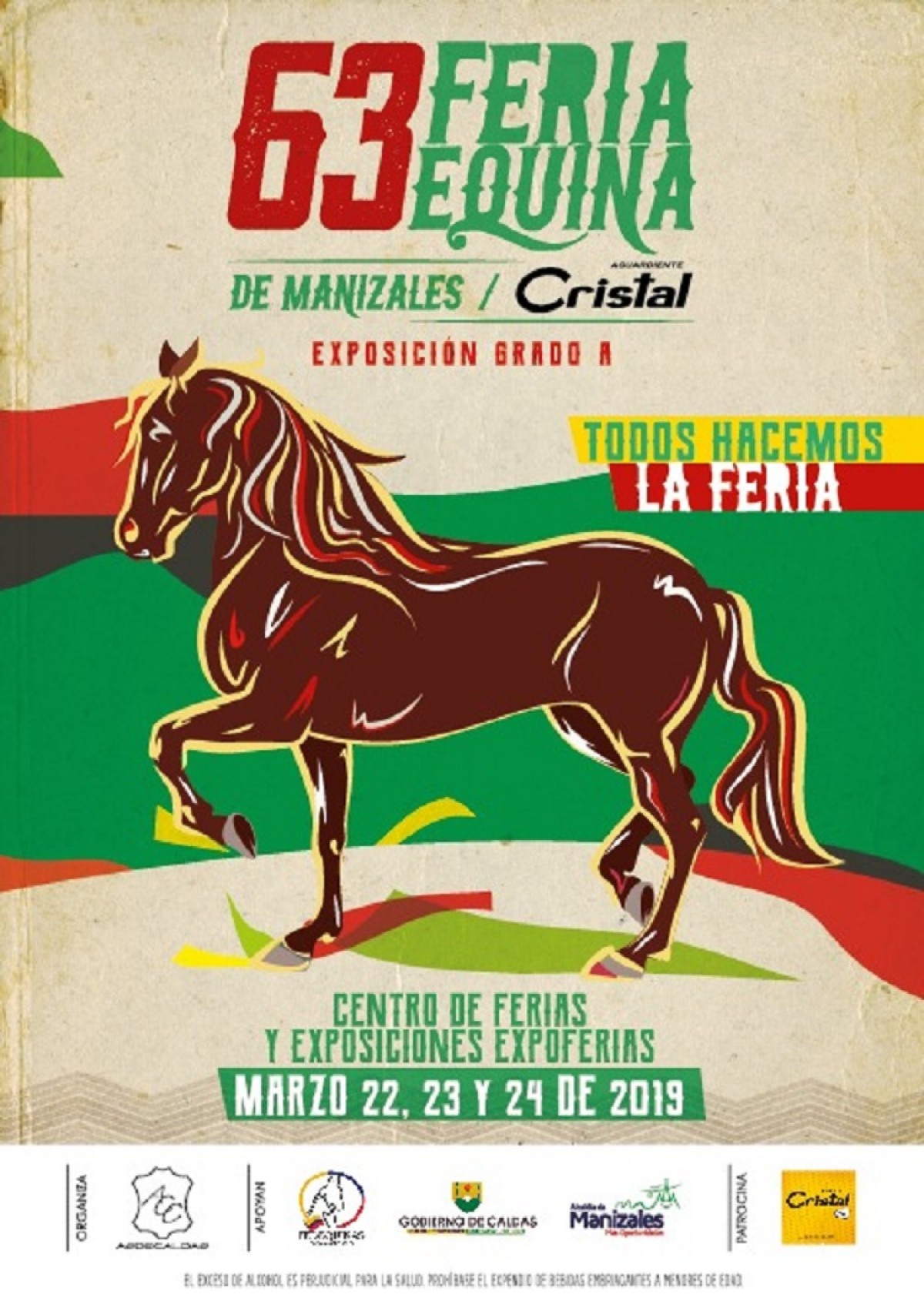 Una transmisión diferente a las demás, exposición equina grado A de Manizales