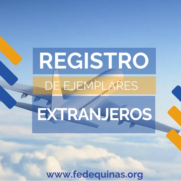 https://suscaballos.com/Fedequinas: Homologación de Registros Extranjeros